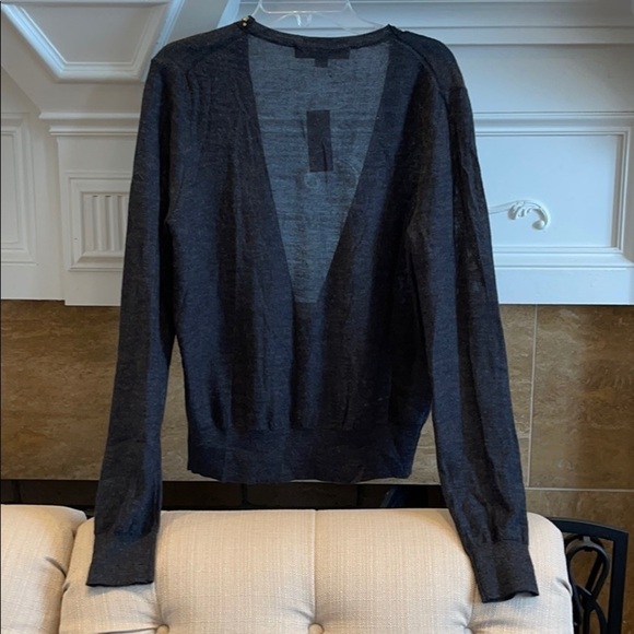 NWT Loft Merino Wool Blend 1/3 Zip Light Sweater - Picture 4 of 8